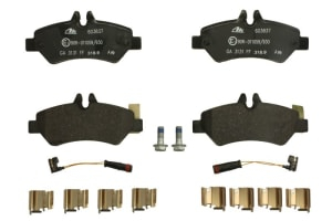Piese auto aftermarket - SET PLACUTE FRANA SPATE ATE 13.0460-3837.2