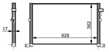Piese auto aftermarket - RADIATOR CLIMA LKQ AFDA5334