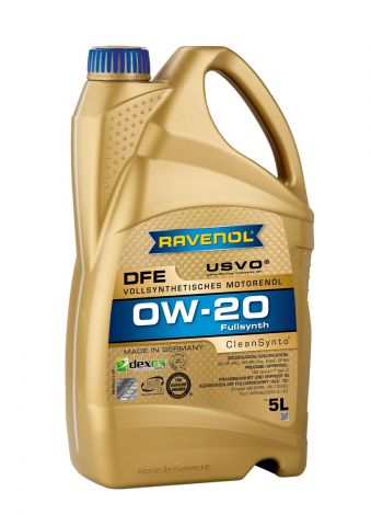 0W20 - RAVENOL 0W20 DFE USVO - 5L
