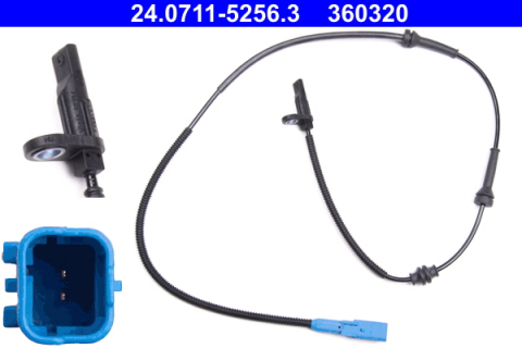 Piese auto aftermarket - SENZOR ABS FATA ATE 24.0711-5256.3