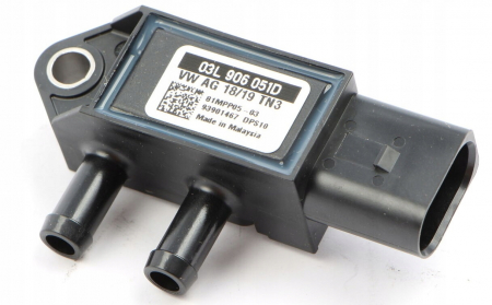 Piese auto OE - SENZOR PRESIUNE DIFERENTIALA DPF OE VW 03L906051D