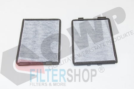 Filtre - SET FILTRE HABITACLU CU CARBON ACTIV QWP WCF342