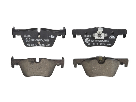 Piese auto aftermarket - SET PLACUTE FRANA CERAMICE SPATE ATE 13.0470-3859.2