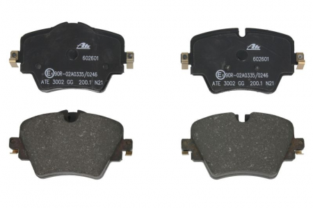 Piese auto aftermarket - SET PLACUTE FRANA FATA ATE 13.0460-2601.2