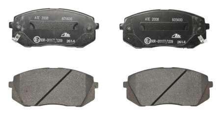 Piese auto aftermarket - SET PLACUTE FRANA FATA ATE 13.0460-5600.2