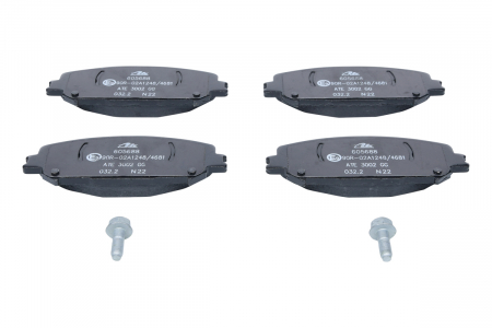 Piese auto aftermarket - SET PLACUTE FRANA FATA ATE 13.0460-5688.2