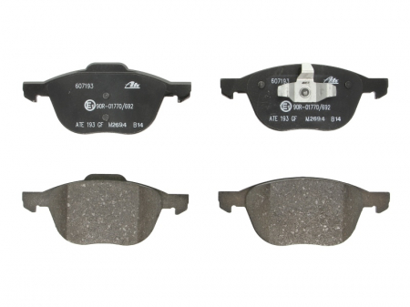 Piese auto aftermarket - SET PLACUTE FRANA FATA ATE 13.0460-7193.2
