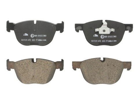 Piese auto aftermarket - SET PLACUTE FRANA FATA ATE 13.0460-7231.2