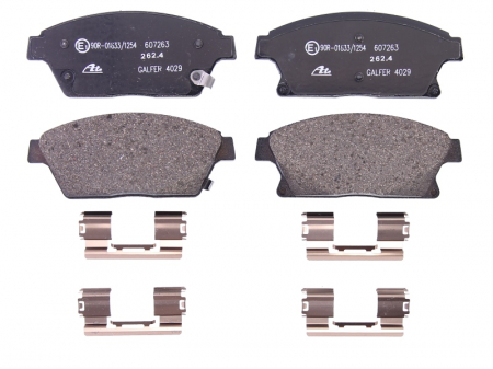 Piese auto aftermarket - SET PLACUTE FRANA FATA ATE 13.0460-7263.2