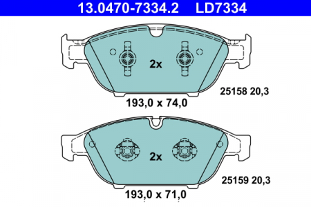 SET PLACUTE FRANA FATA CERAMICE ATE 13.0470-7334.2 [1]