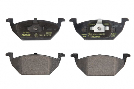 Piese auto aftermarket - SET PLACUTE FRANA FATA TEXTAR 2313001