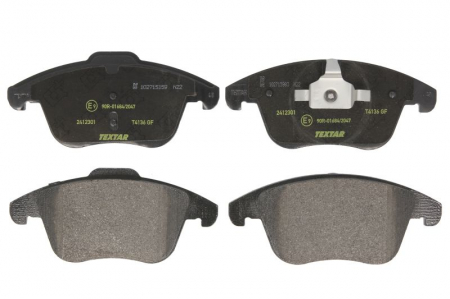 Piese auto aftermarket - SET PLACUTE FRANA FATA TEXTAR 2412301