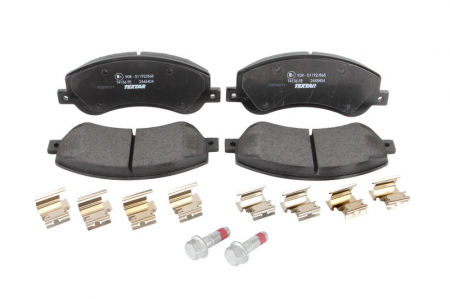 Piese auto aftermarket - SET PLACUTE FRANA FATA TEXTAR 2448404