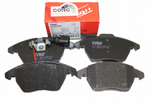 Piese auto aftermarket - SET PLACUTE FRANA FATA TRW GDB1550