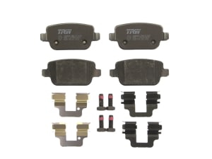 Piese auto aftermarket - SET PLACUTE FRANA SPATE TRW GDB1732