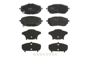 Piese auto aftermarket - SET PLACUTE FRANA FATA TRW GDB3598