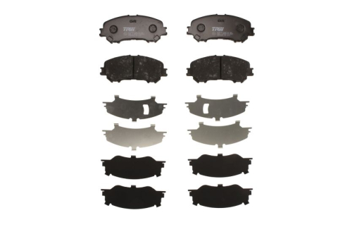 Piese auto aftermarket - SET PLACUTE FRANA FATA TRW GDB3622