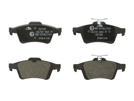 Piese auto aftermarket - SET PLACUTE FRANA SPATE ATE 13.0460-7195.2
