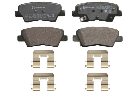 Piese auto aftermarket - SET PLACUTE FRANA SPATE BREMBO P30094