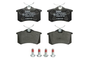 Piese auto OE - SET PLACUTE FRANA SPATE DELPHI LP0565