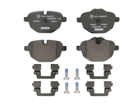 Piese auto aftermarket - SET PLACUTE FRANA SPATE TEXTAR 2456101