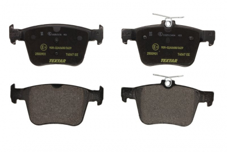 Piese auto aftermarket - SET PLACUTE FRANA SPATE TEXTAR 2500901