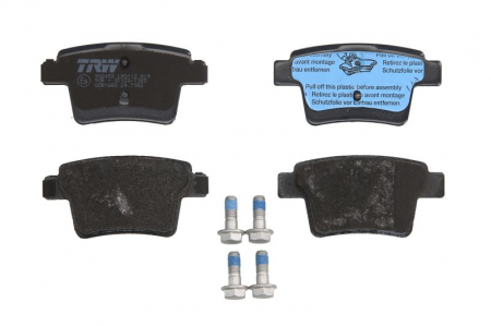 Piese auto aftermarket - SET PLACUTE FRANA SPATE TRW GDB1665