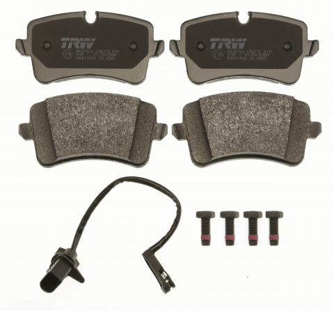 Piese auto aftermarket - SET PLACUTE FRANA SPATE TRW GDB1902