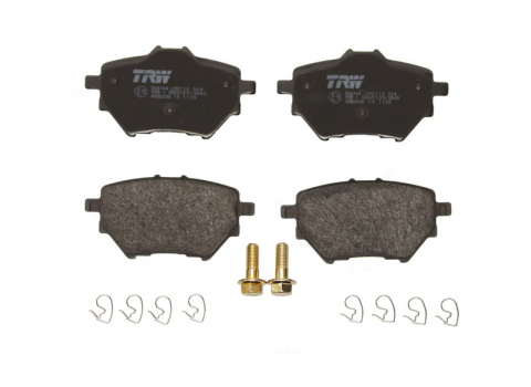 Piese auto aftermarket - SET PLACUTE FRANA SPATE TRW GDB2036