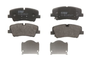 Piese auto aftermarket - SET PLACUTE FRANA SPATE TRW GDB3646
