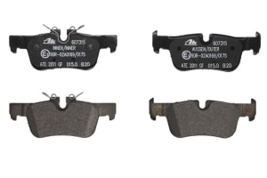 Piese auto aftermarket - SET PLACUTE FRANA SPATE ATE 13.0460-7315.2