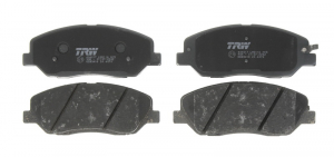 Piese auto aftermarket - SET PLACUTE FRANA FATA TRW GDB3418