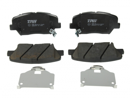 Piese auto aftermarket - SET PLACUTE FRANA FATA TRW GDB3549