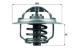 Piese auto aftermarket - TERMOSTAT LICHID RACIRE MAHLE TX11187D