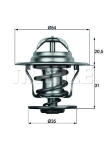 Piese auto aftermarket - TERMOSTAT LICHID RACIRE BEHR/MAHLE TX1587D