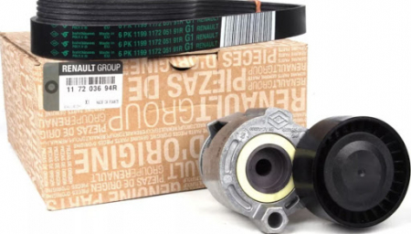 Piese auto OE - KIT CUREA MULTICANELARA OE RENAULT 117203694R