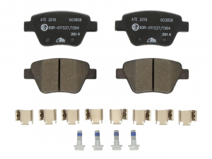 Piese auto aftermarket - SET PLACUTE FRANA SPATE ATE 13.0460-3858.2