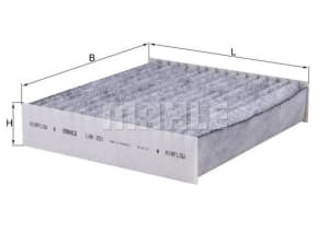 Filtre - FILTRU HABITACLU CU CARBON ACTIV MAHLE LAK251