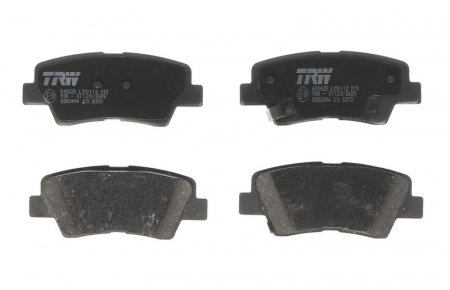 Piese auto aftermarket - SET PLACUTE FRANA SPATE TRW GDB3494