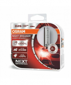 Piese auto aftermarket - SET BEC XENON D2S 35W OSRAM Xenarc Night Breaker Laser 4350K