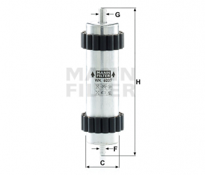 Filtre - FILTRU COMBUSTIBIL MANN WK6037