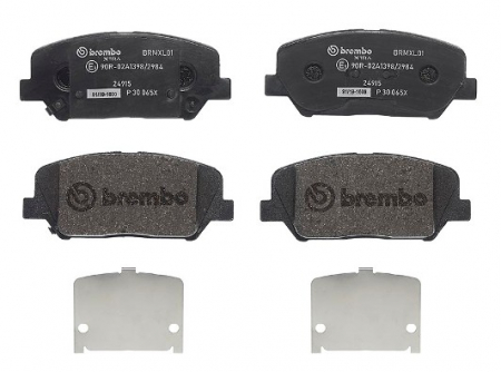 Piese auto aftermarket - SET PLACUTE FRANA FATA BREMBO P30065