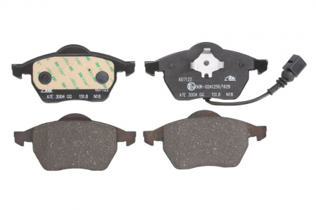 Piese auto aftermarket - SET PLACUTE FRANA FATA ATE 13.0460-7122.2