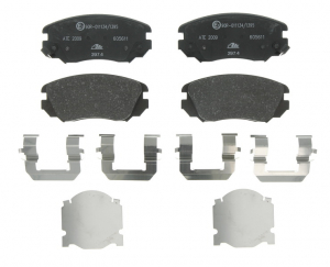 Piese auto aftermarket - SET PLACUTE FRANA FATA ATE 13.0460-5611.2