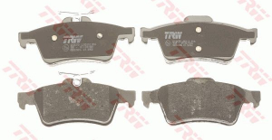 Piese auto aftermarket - SET PLACUTE FRANA SPATE TRW GDB2086