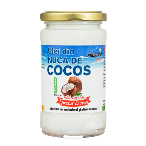 Ulei de Cocos virgin presat la rece - 300 ml Prestige Plant [1]