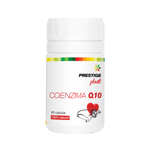 Coenzima Q10 60 cps (probleme cardiace, antioxidant) Prestige Plant [1]
