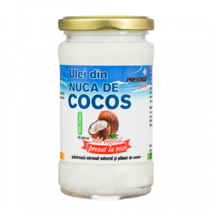 Ulei de Cocos virgin presat la rece - 300 ml Prestige Plant