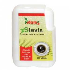 Stevis - indulcitor natural cu Stevie 200 tablete - Adams