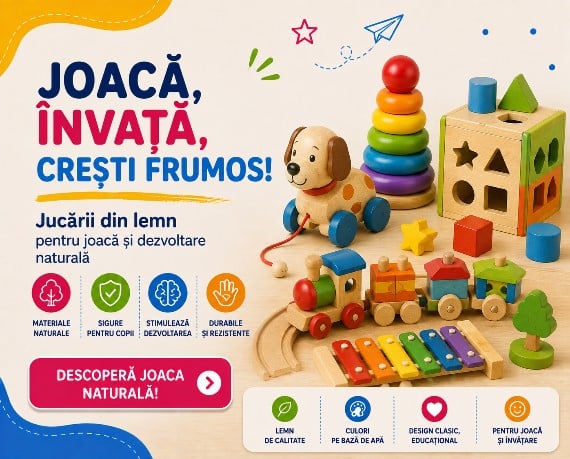 Jucarii din lemn